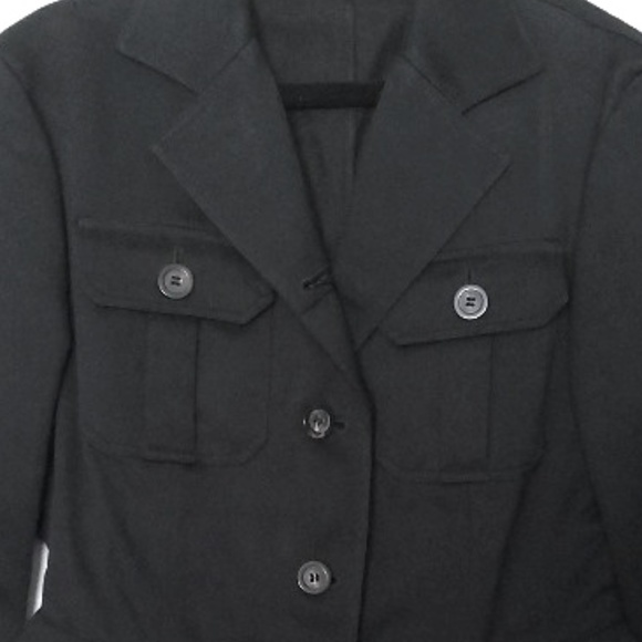 Authentic Vintage  Gucci Black Unlined Button Down Jacket.   Size 40.  NWT - Picture 12 of 12